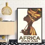 vintage africa poster