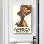 vintage africa poster