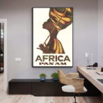 vintage africa poster