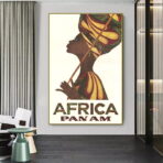 vintage africa poster