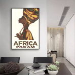 vintage africa poster
