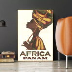 vintage africa poster