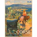 vintage poster ajaccio
