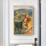 vintage poster ajaccio