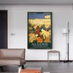 vintage algeria poster