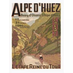poster alpe dhuez