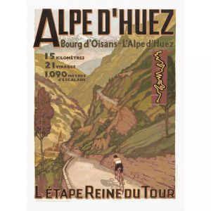 poster alpe dhuez