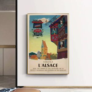 vintage alsace poster