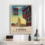 vintage alsace poster