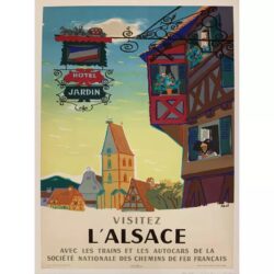 vintage alsace poster