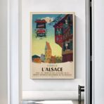 vintage alsace poster