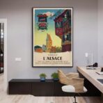 vintage alsace poster