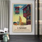 vintage alsace poster