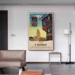 vintage alsace poster