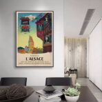 vintage alsace poster
