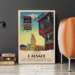 vintage alsace poster