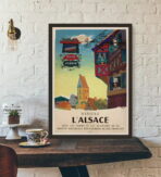 vintage alsace poster