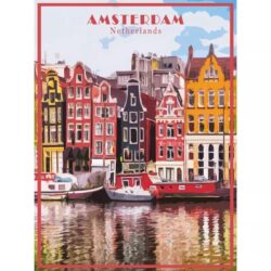 vintage amsterdam poster