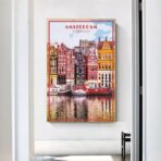 vintage amsterdam poster