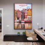 vintage amsterdam poster
