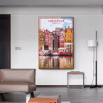 vintage amsterdam poster