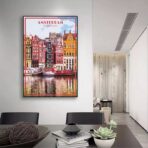 vintage amsterdam poster