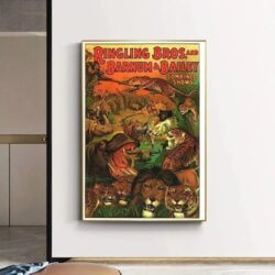 vintage animal poster