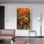 vintage animal poster