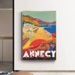 vintage poster annecy