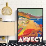 vintage poster annecy