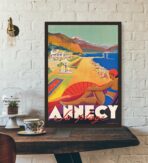 vintage poster annecy