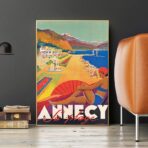 vintage poster annecy