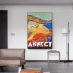 vintage poster annecy