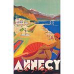 vintage poster annecy