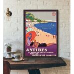 vintage poster antibes