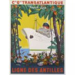 vintage antilles poster
