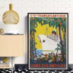 vintage antilles poster