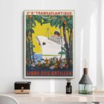 vintage antilles poster