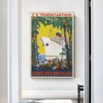 vintage antilles poster