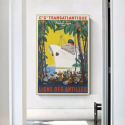 vintage antilles poster