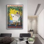 vintage antilles poster