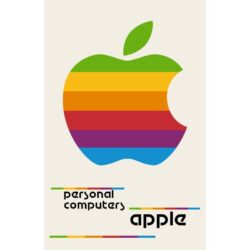 vintage apple poster