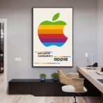 vintage apple poster
