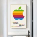 vintage apple poster