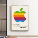 vintage apple poster