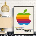 vintage apple poster