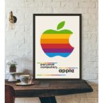 vintage apple poster