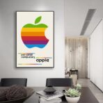 vintage apple poster