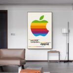 vintage apple poster