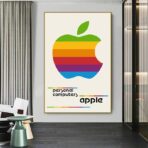 vintage apple poster